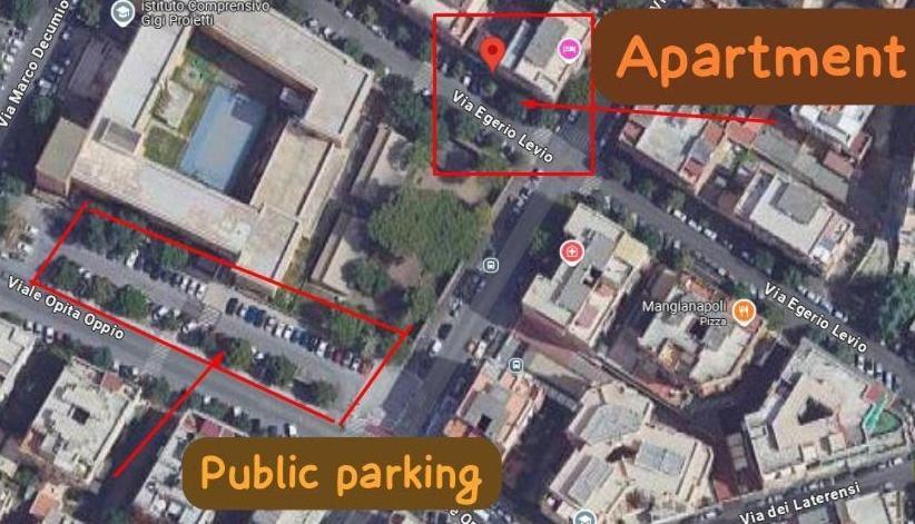 Appartamento Con Corte Esclusiva I Metro A Rome Extérieur photo
